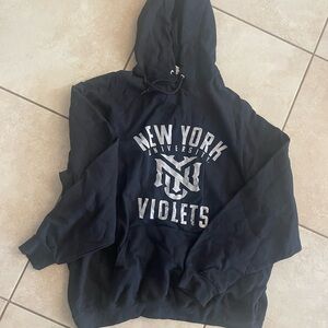 New York University Black Hoodie
